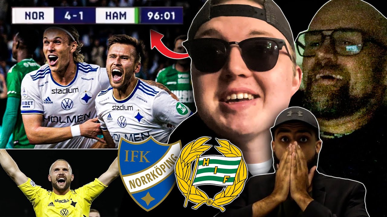 VAD HÄNDER?! *HAHAHA* - NORRKÖPING vs HAMMARBY