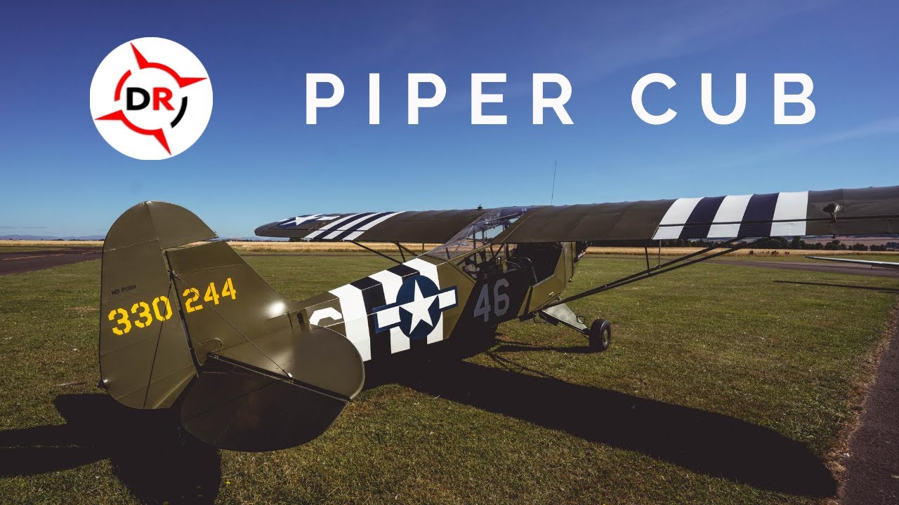 I Flew a 1943 Piper Cub!