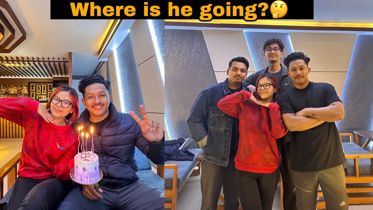 FAREWELL TO PRASAN❤️ SABAI SATHI BIDESH JANEY MATRA😭