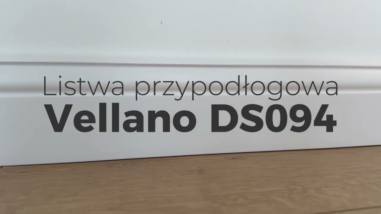 Listwa przypodłogowa Vellano DS094 Decor System #listwyprzypodłogowe #Vellano