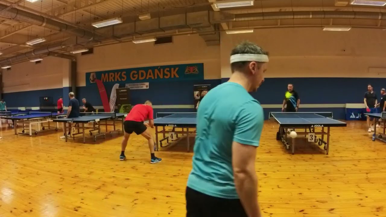 Palio CK531A z podkładem 2.0 mm można grać ofensywnie.  Mark Heliosz vs Darek Grabala.