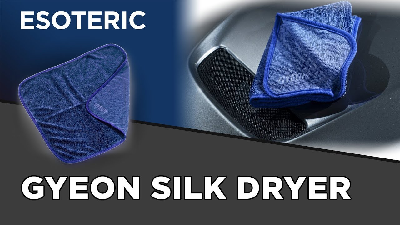 Gyeon Silk Dryer Towel Review - ESOTERIC Car Care