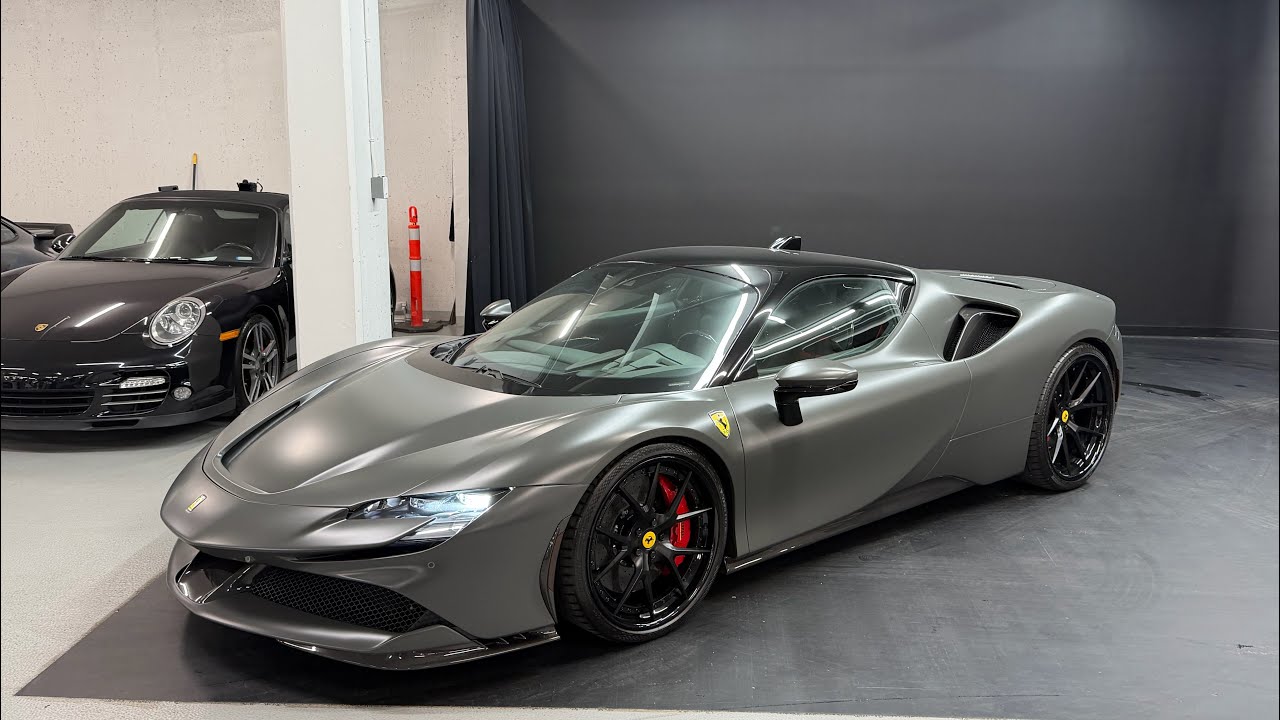 Ferrari SF90 Stradale - Walk-around + Revs in 4k