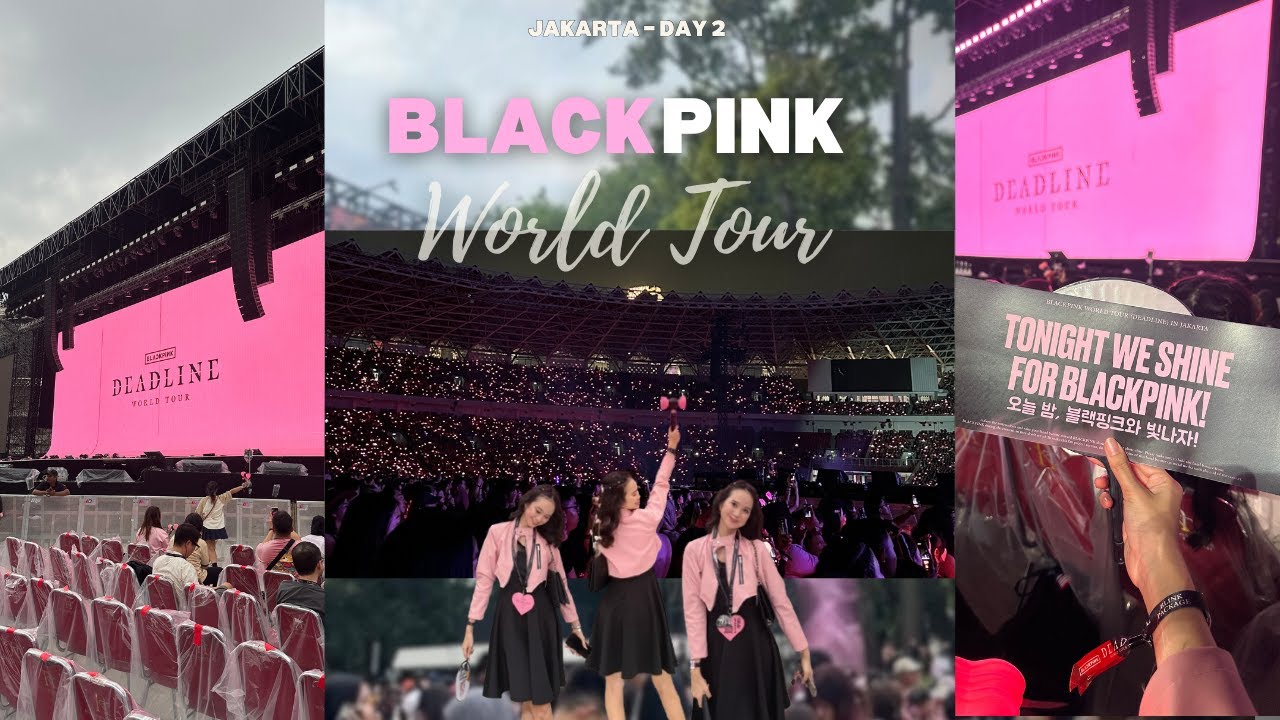 День в моей жизни: Второй день мирового тура Blackpink Deadline VIP-пакет Blink | Индонезия