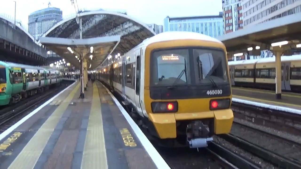 ONBOARD Southeastern Class 465 Networker - London Victoria to Bromley South