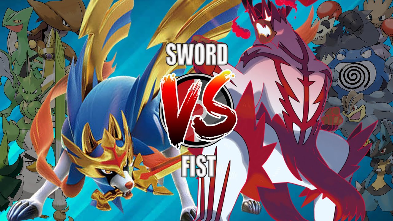 POKEMON BATTLE THEME: SWORD POKEMON VS FIST POKEMON
