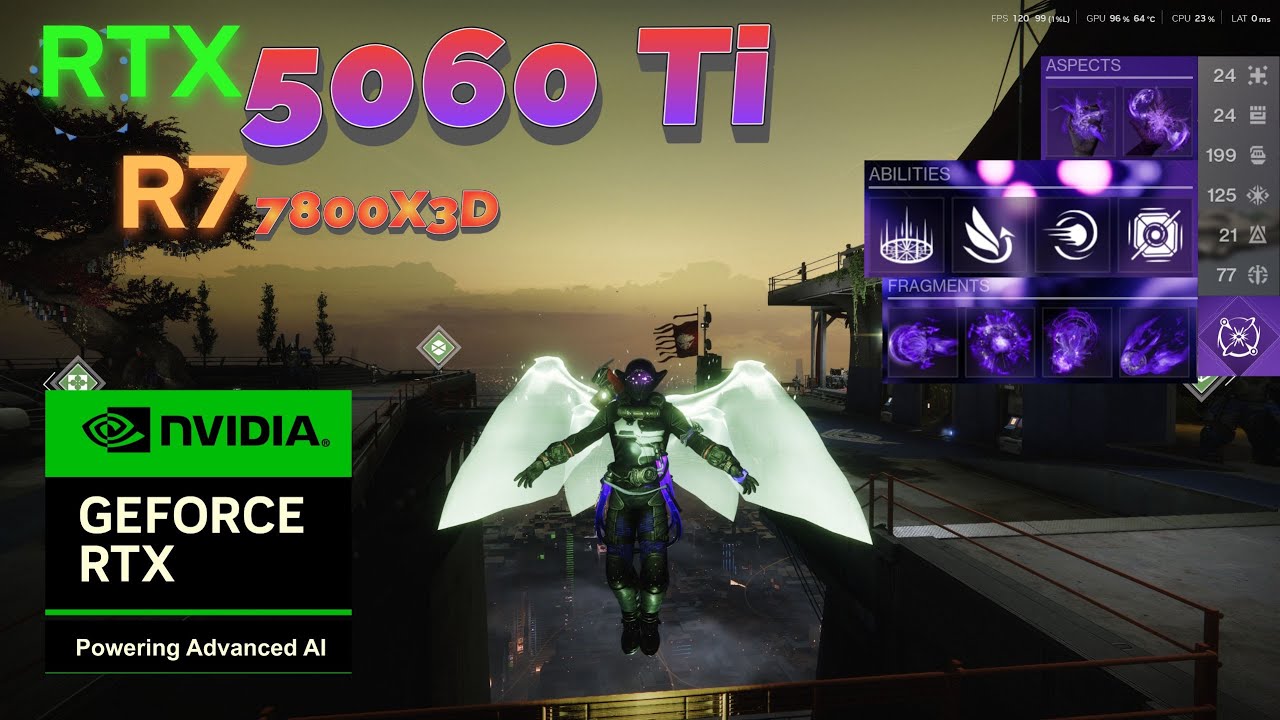 Destiny 2 Exodus Crash Grandmaster Alert | RTX 5060 Ti + Ryzen 7 7800X3D