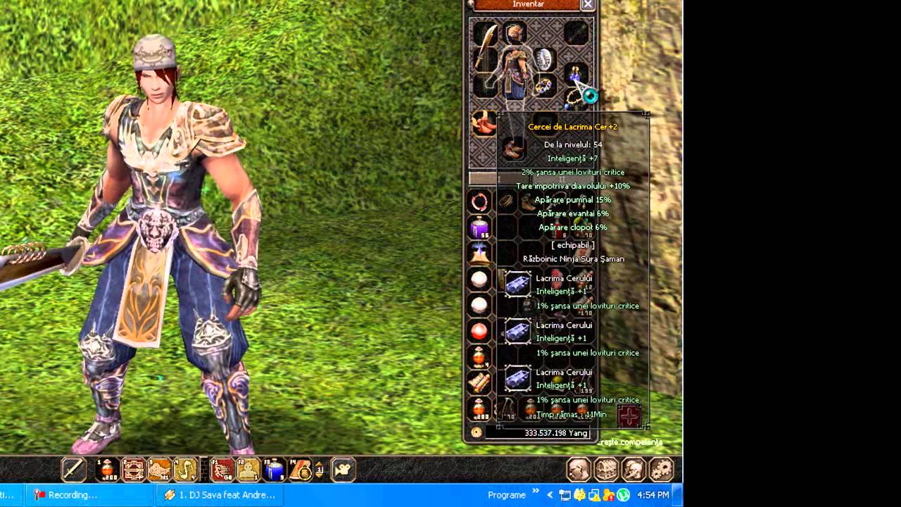 Ninjalaul meu de pe EarthMt2