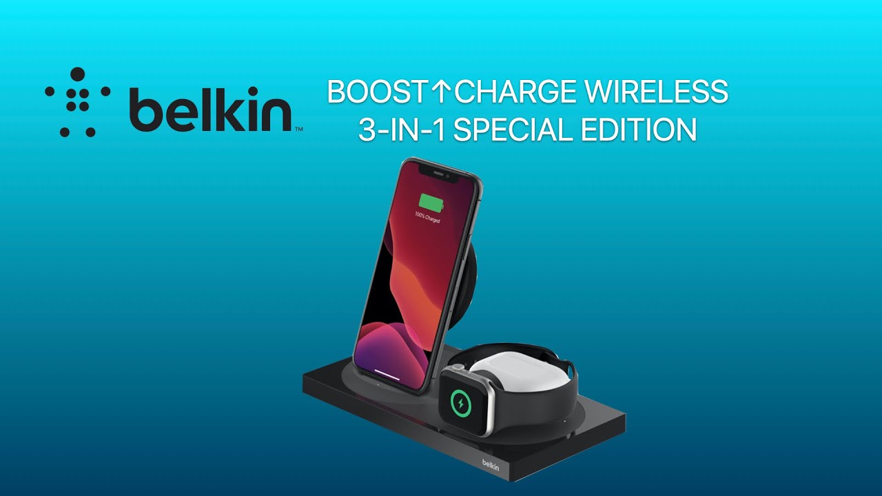 Belkin Boost↑Charge 3-In-1 Special Edition Wireless Charger Unboxing & Review