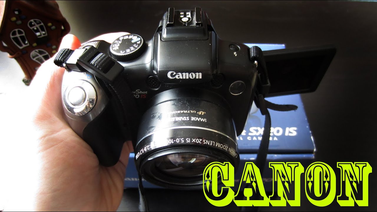 Моя камера Canon PowerShot SX20 IS