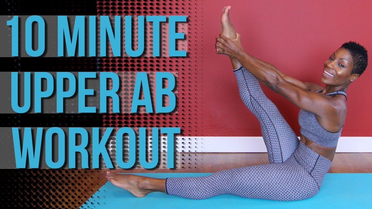 Intense 10 Minute At Home Upper Ab Workout