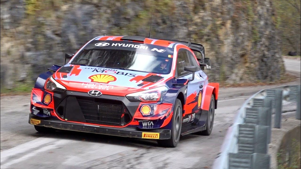 ACI Rally Monza 2021 - Thierry Neuville Testing Hyundai i20 WRC