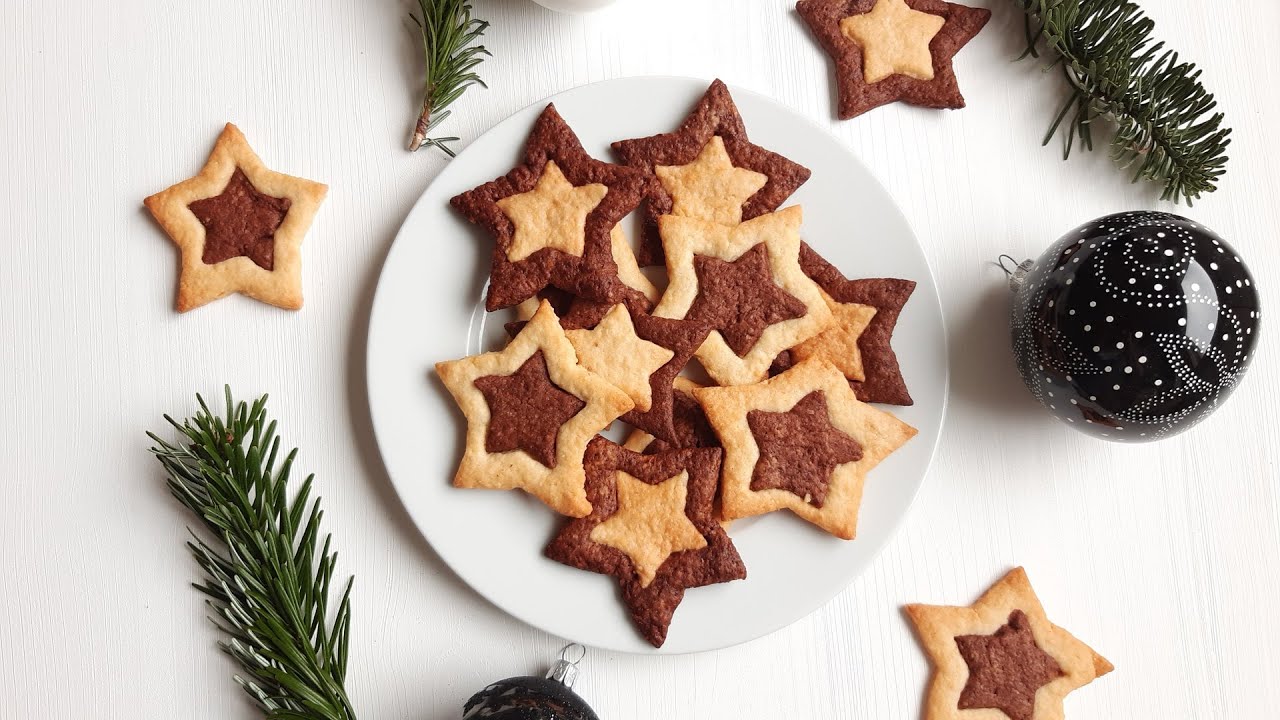 How to Make Black and White Christmas Cookies
