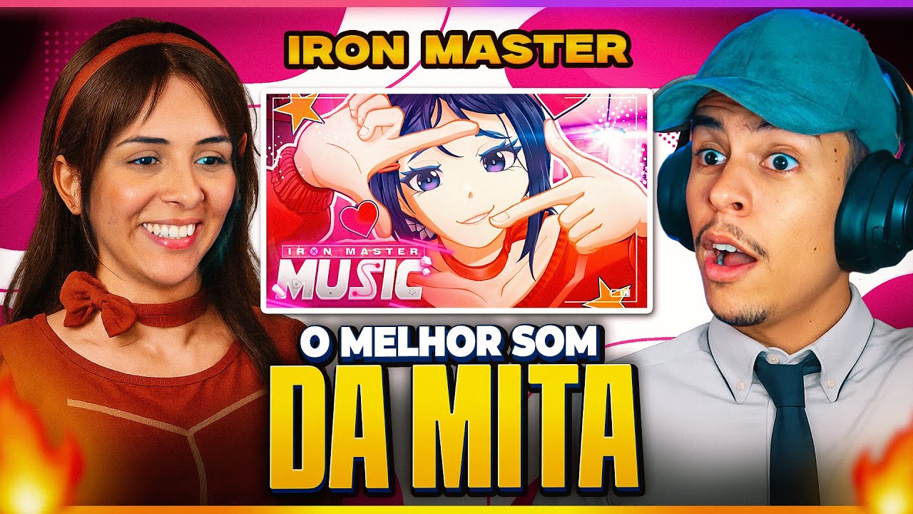 IRON MASTER ft. EVELINE: Para Todo Sempre | MiSide | [Casal Jounin React] 🔥