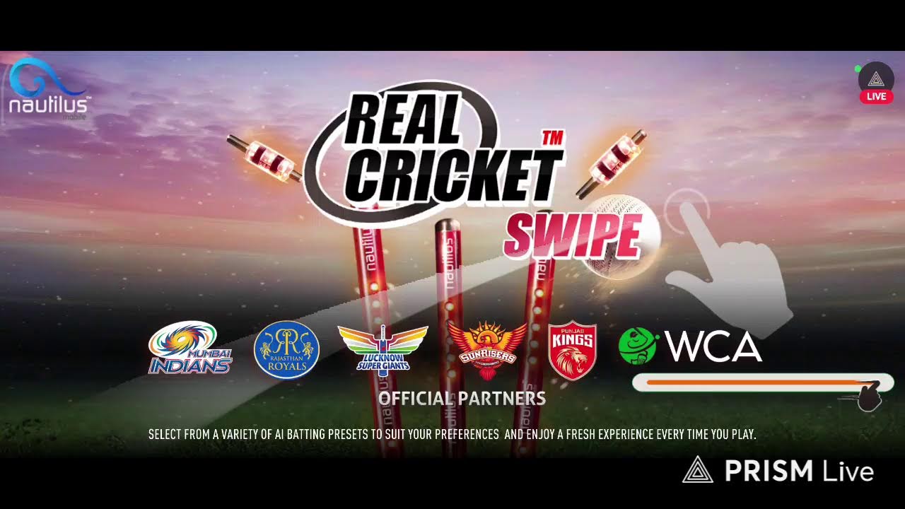 real cricket swipe