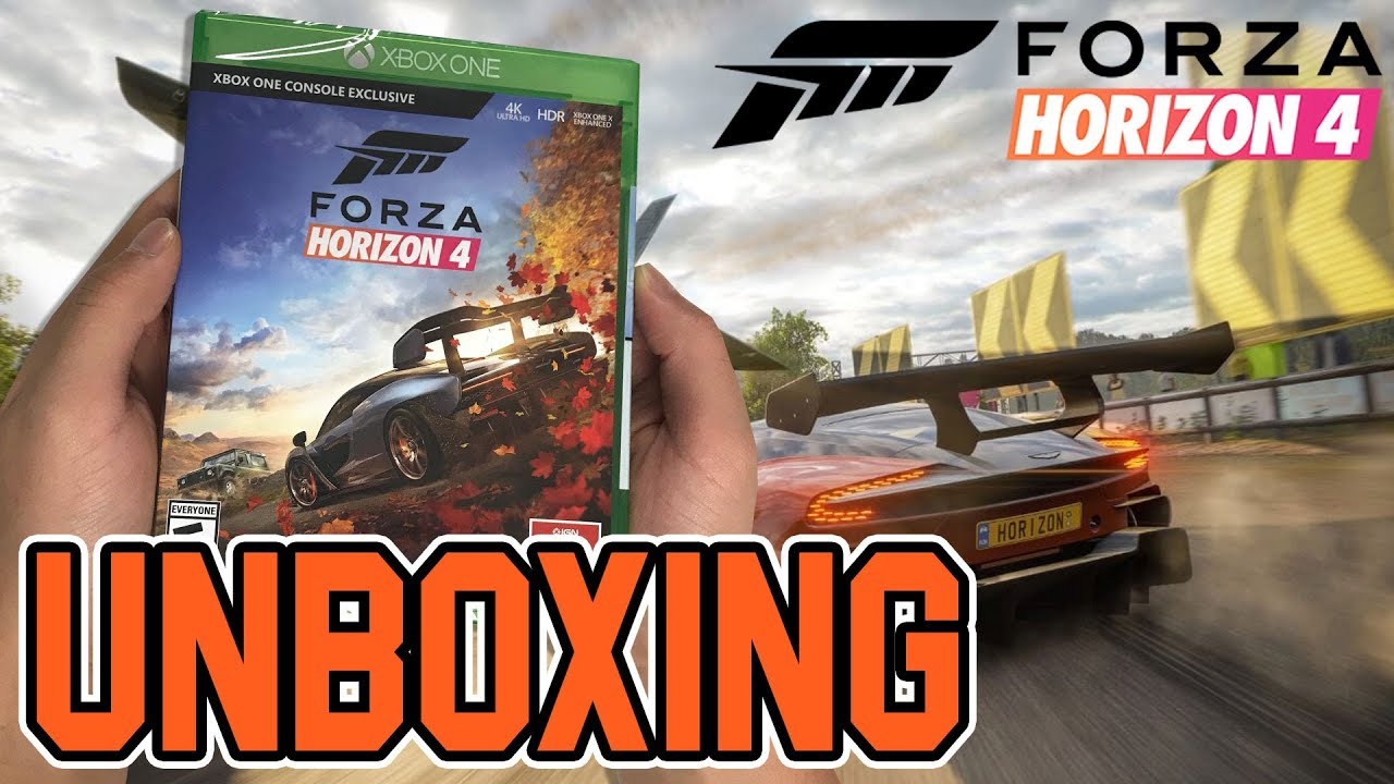 Forza Horizon 4 (Xbox One) Unboxing!!