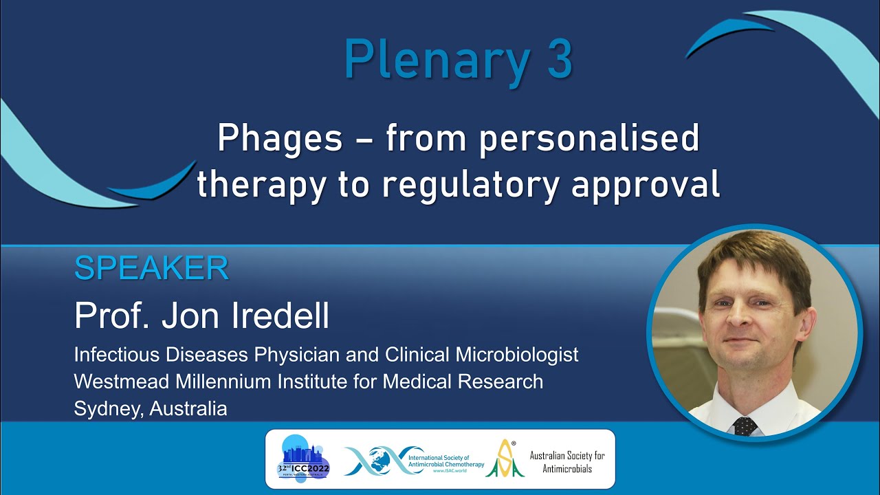 Phages &ndash; from personalised therapy to regulatory approval | 32nd ICC