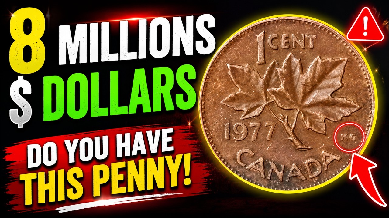 1977 Canadian Penny Worth Money? Rare Errors You Must Check! &lrm;