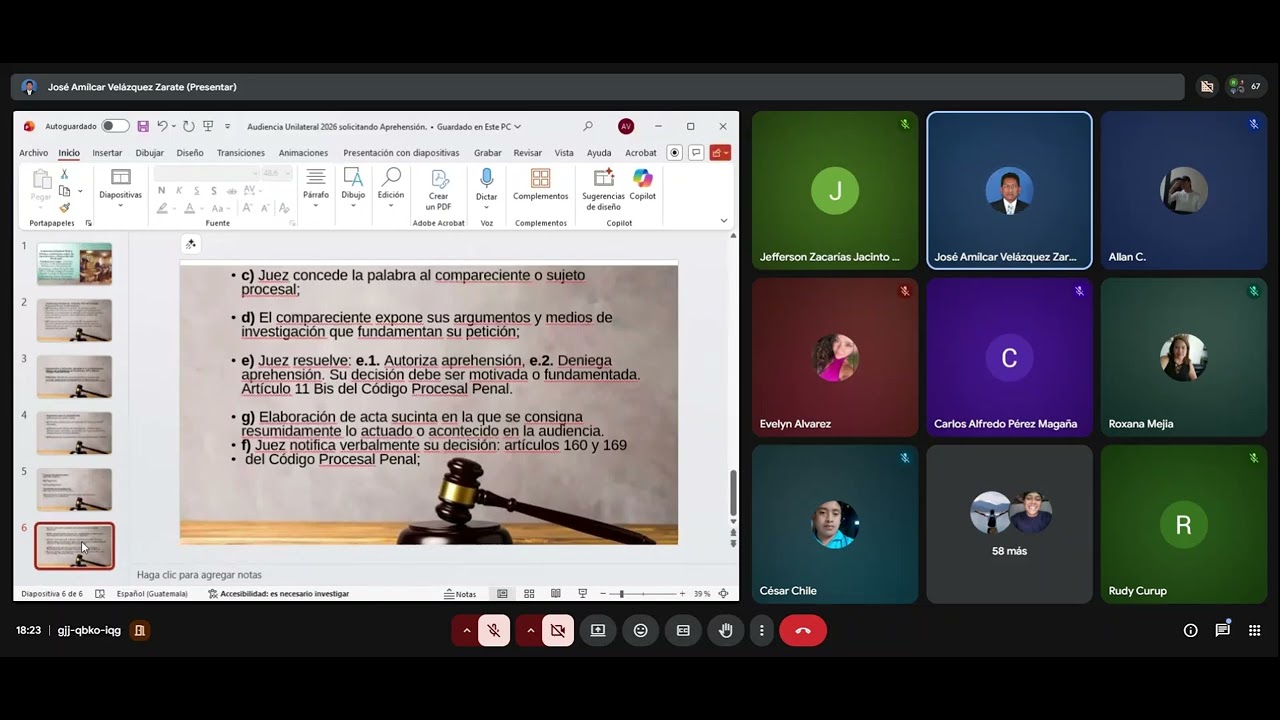 Derecho procesal Penal ll 13 03 2026
