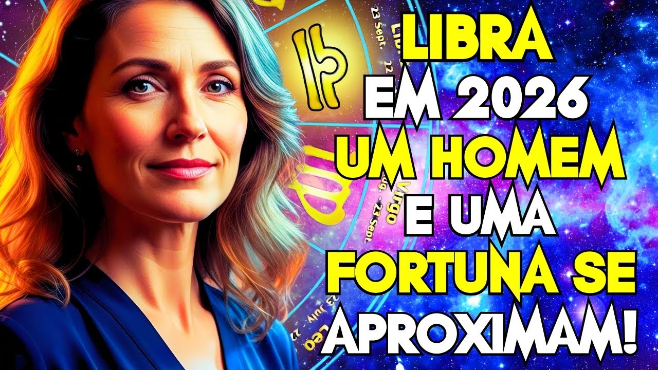 LIBRA: 2026 PODE TRAZER UMA PESSOA INESPERADA E UMA FORTUNA QUE MUDARÁ SUA VIDA!