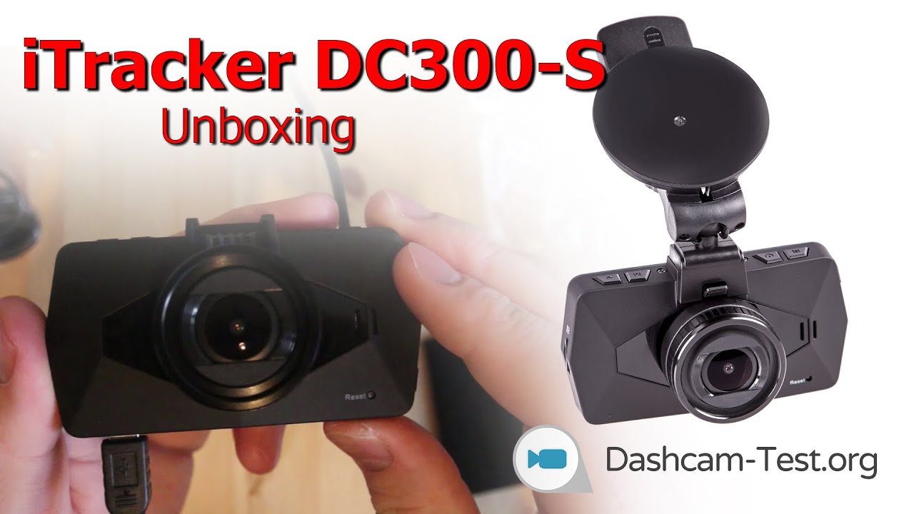 Unboxing ★ iTracker DC300-S ★ Dashcam