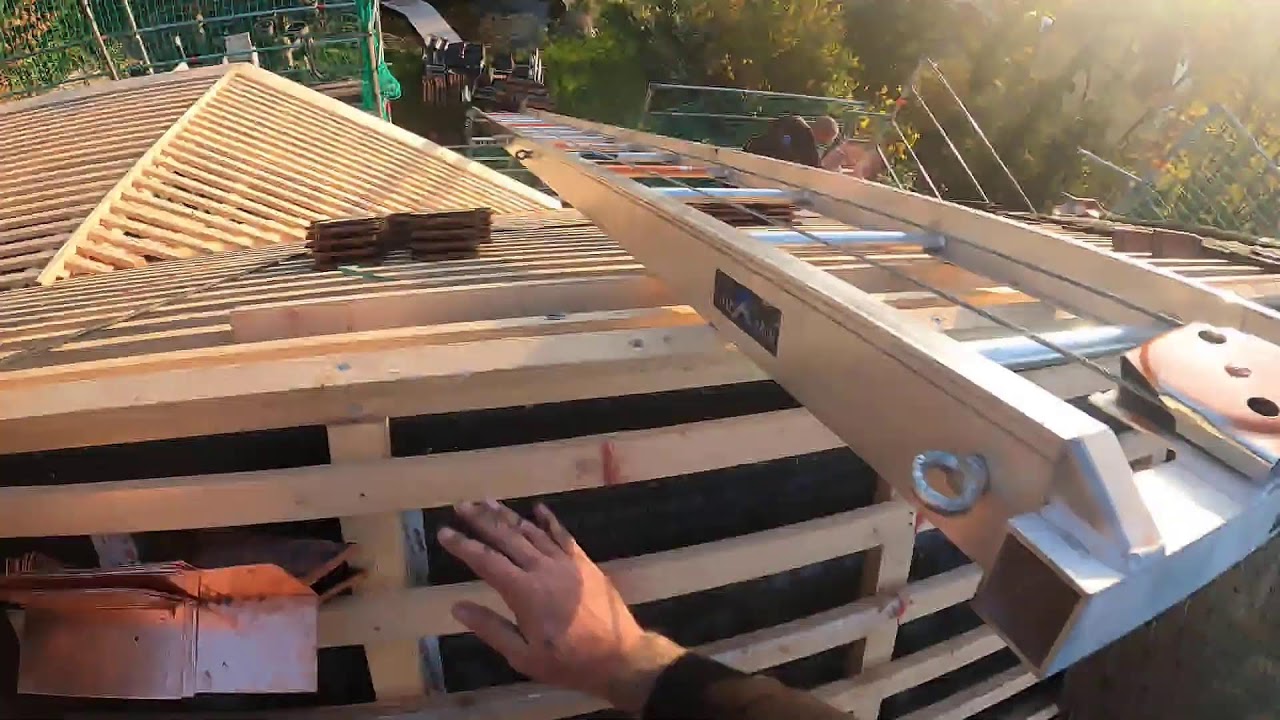 Dachfenster und Kamin mit Biber andecken - Teil 2 - Live aus Leisnig