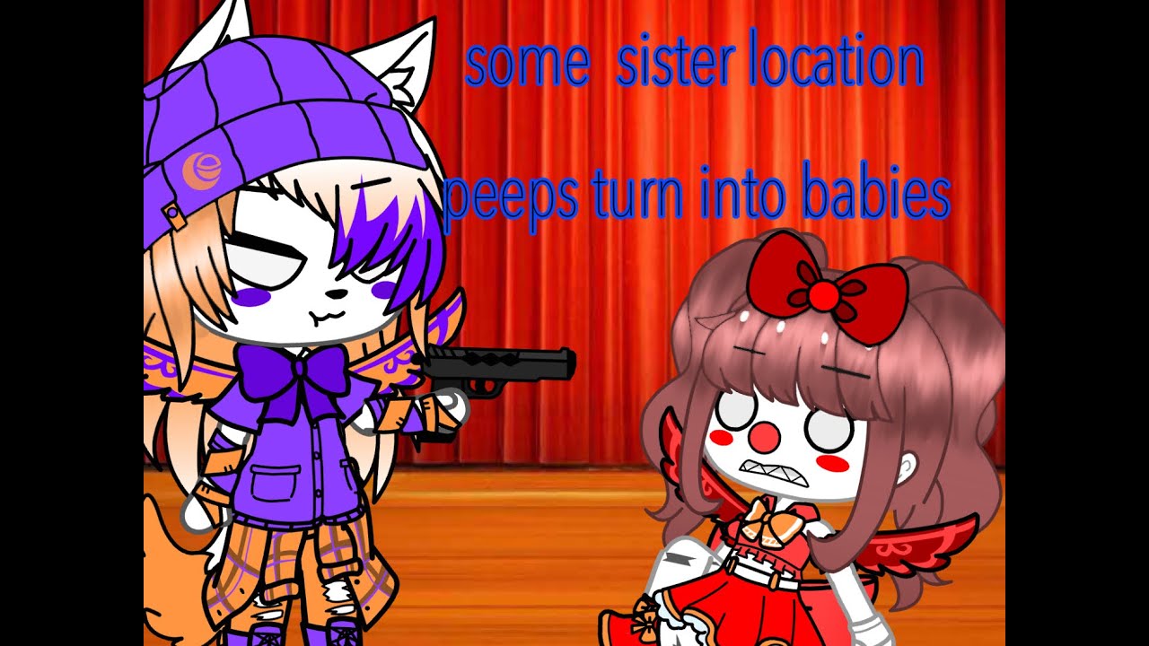 Some Sister Location Animatronics Turn Into Babies | Fnaf Gacha