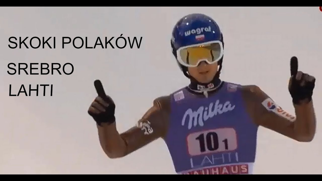 Skoki Polaków SREBRO! (Drużynówka Lahti 03.03.2018r.)