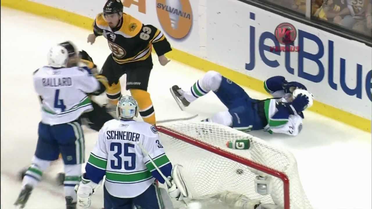 Bruins-Canucks Game 4 Stanley Cup Finals Highlights 6/8/11 1080p HD