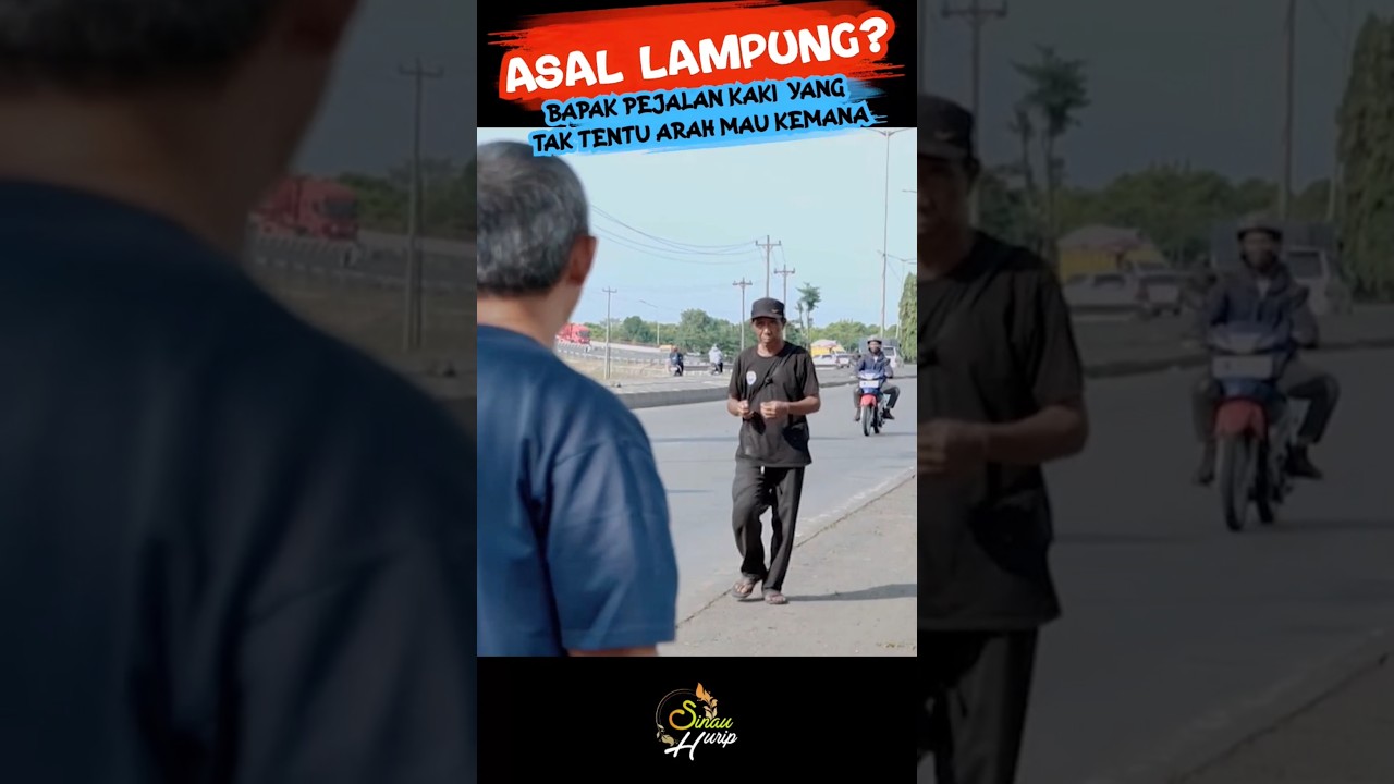 PEJALAN KAKI DARI LAMPUNG ❗️❓️
