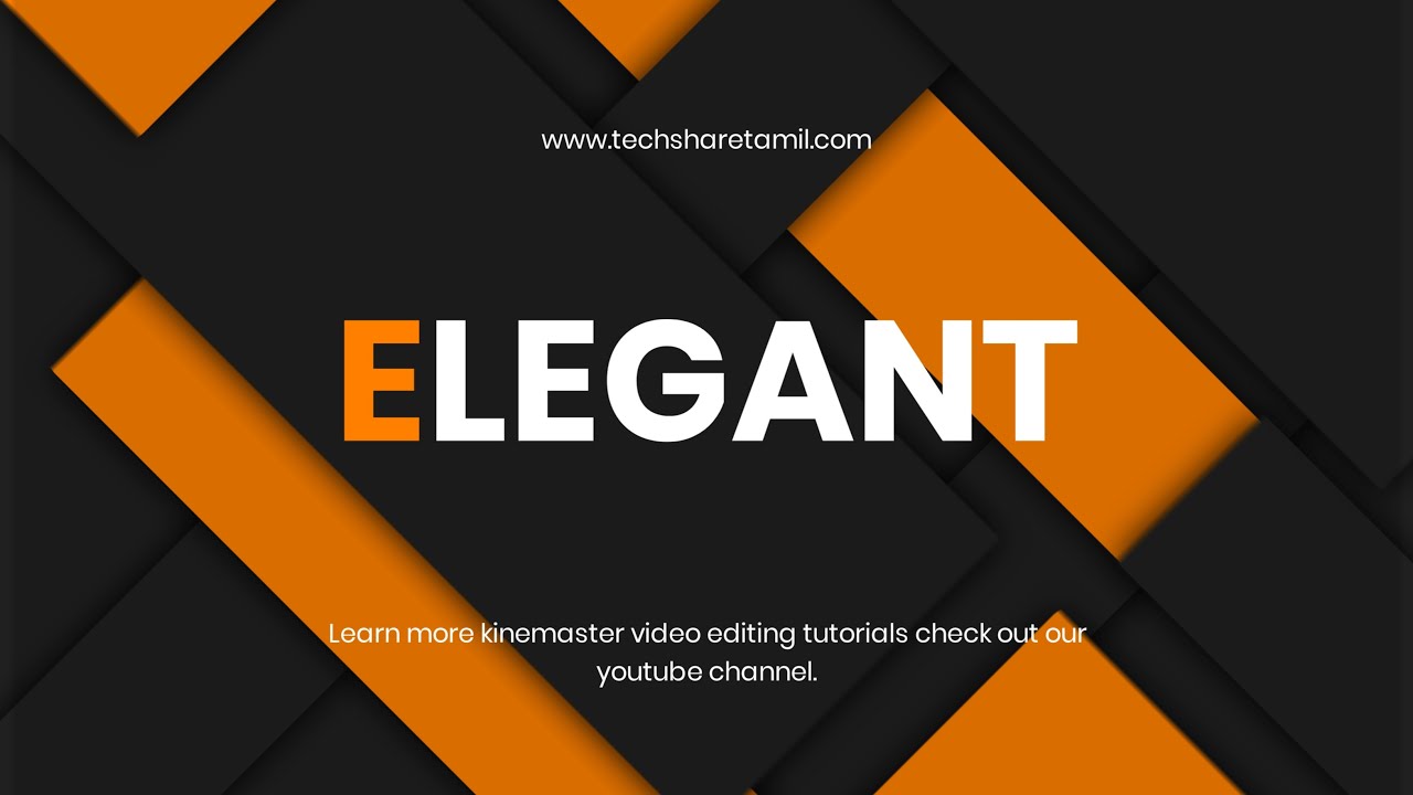 How to Make Abstract Text Animation in Kinemaster | Kinemaster Pro Video Editing [2020]