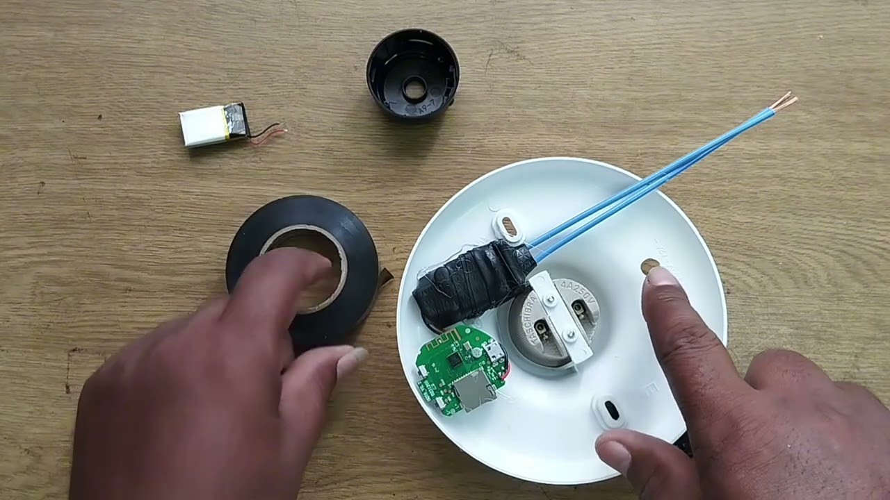 COMO COLOCAR UMA MICRO CÂMERA ESPIÃ A9,EM UM BOCAL DE LÂMPADA???