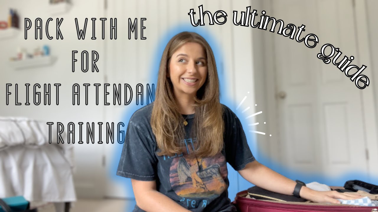 The ULTIMATE Packing Guide for Flight Attendant Training! ✈️