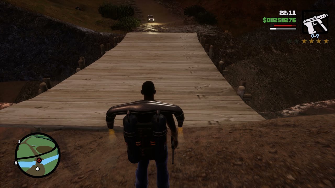 GTA San Andreas BUG PONTE INV&Iacute;SIVEL (Definitive Edition)