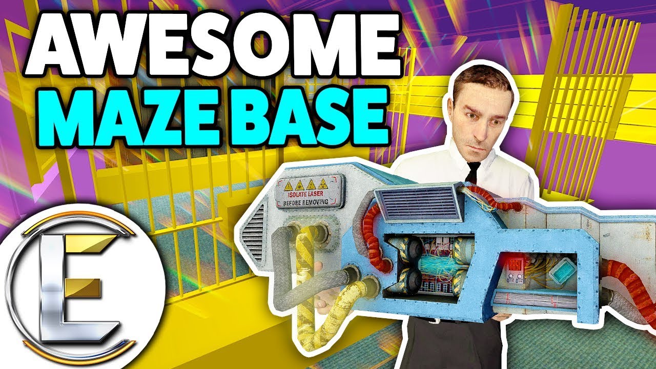Awesome Maze Base - Gmod DarkRP LIfe (Building Tips, A Really Good Base And Get Raided)