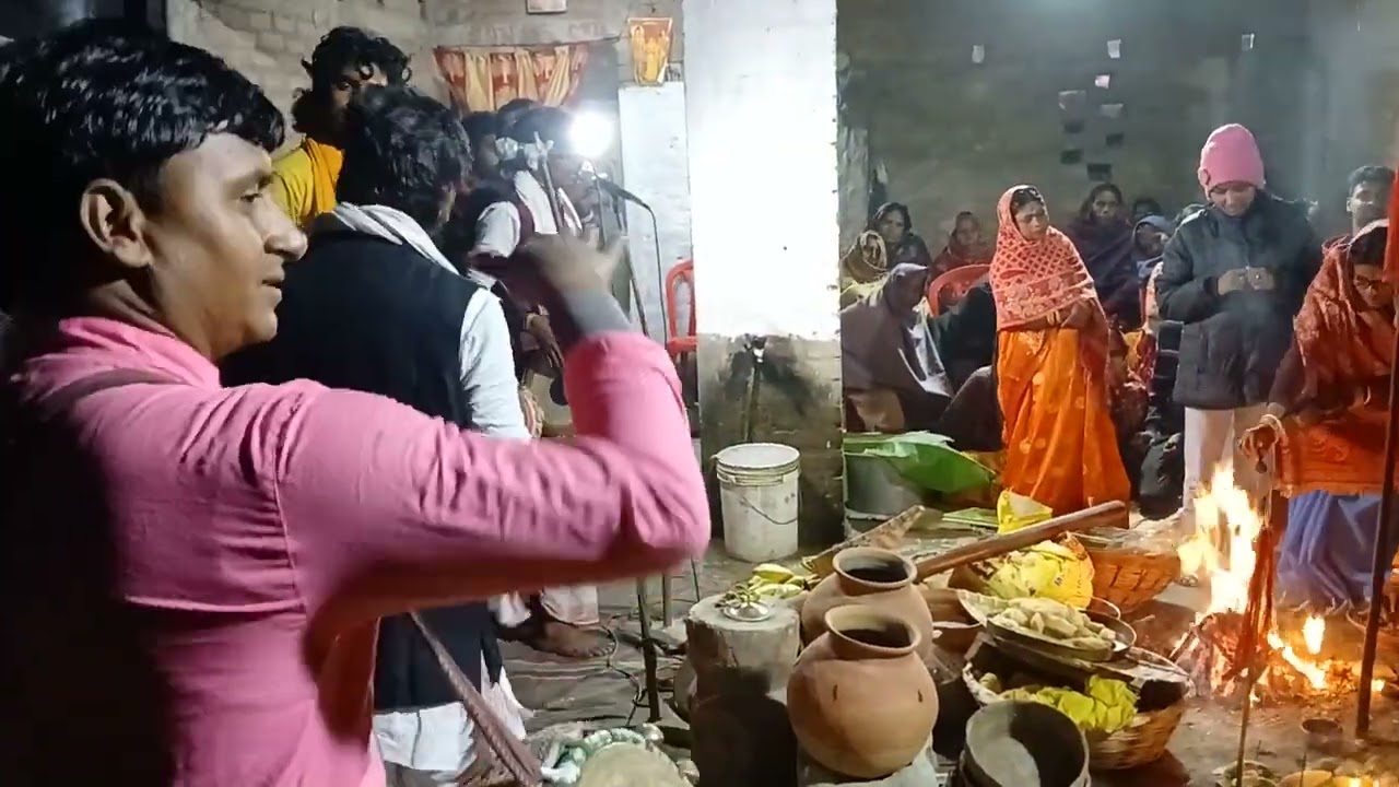 Baba, फेकन ke Puja. Satan manari# 