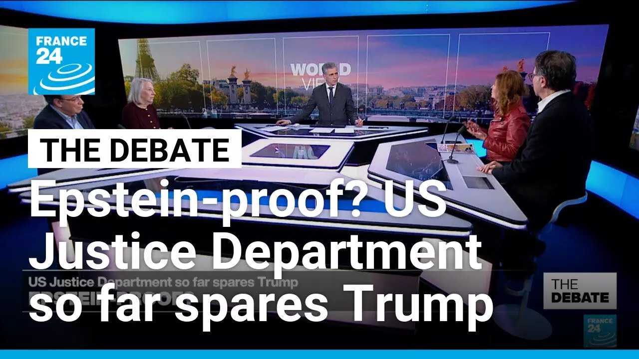 Epstein-proof? US Justice Department so far spares Trump • FRANCE 24 English