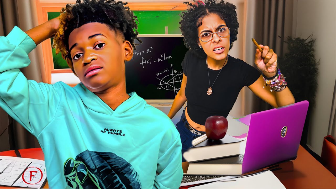Home School 👩🏽‍🏫📚🎓| Class is in session 😈