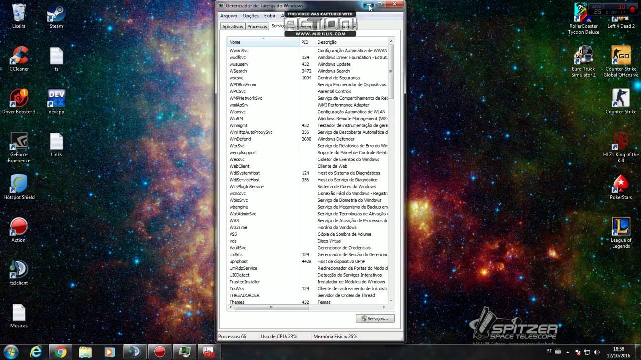 Windows Update não sai do 