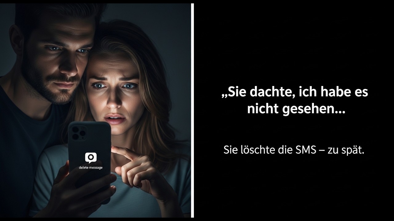 „Ich habe zugesehen, wie meine Frau eine SMS gelöscht hat, von der sie dachte, ich hätte sie nicht b