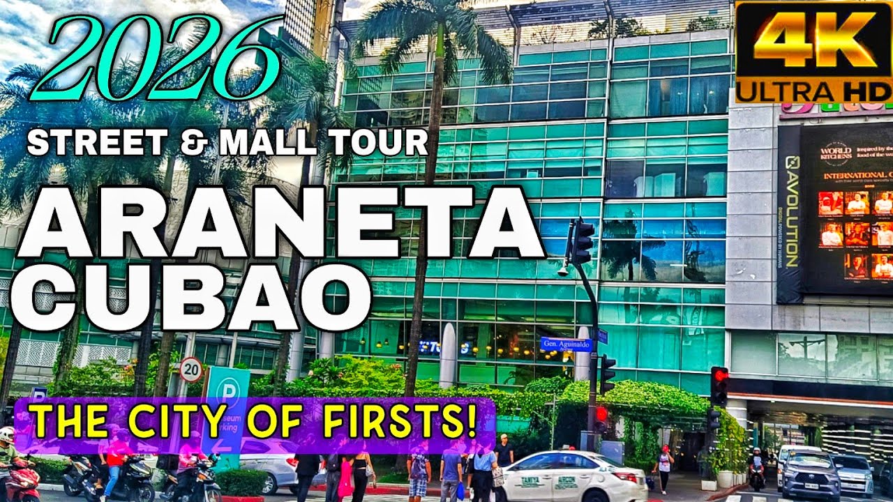 Araneta Cubao Has Changed! Street, Farmers Market & Gateway Mall Walking Tour 2026 I 4K Philippines 