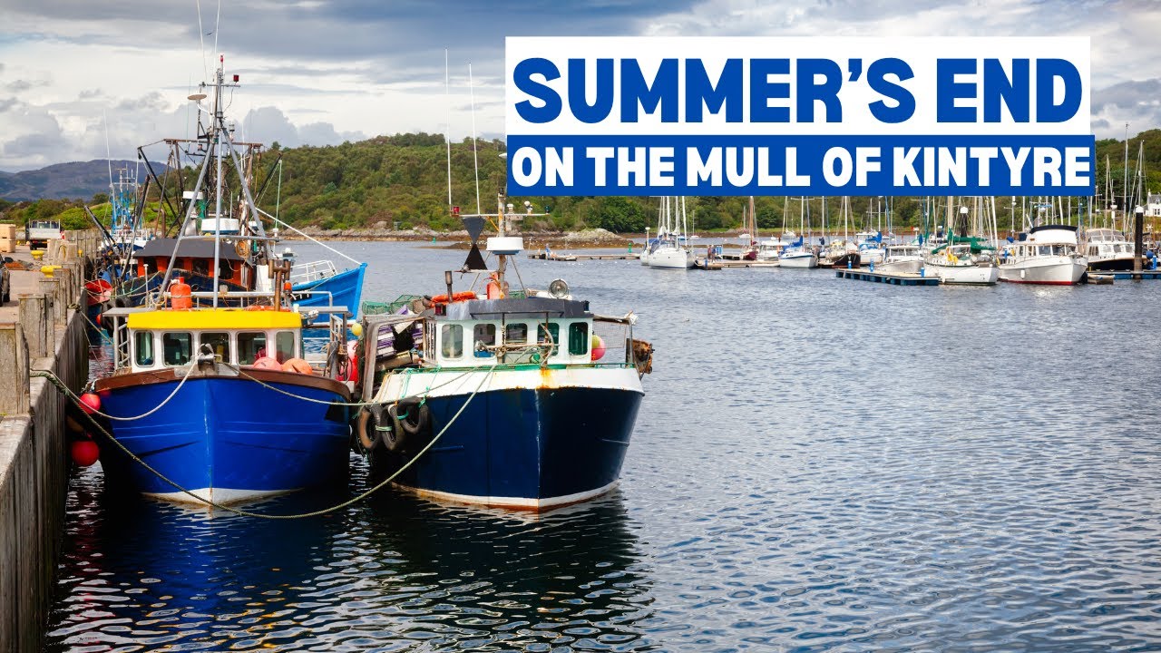 The Mull of Kintyre is the perfect place to enjoy the last of the Scottish Summer.