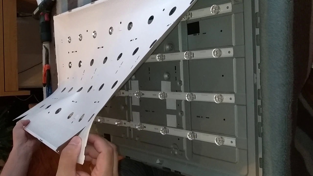 LG 42LB650 LED strips replacement