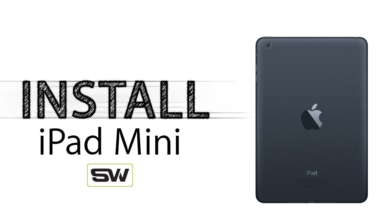 Slickwraps iPad Mini Installation