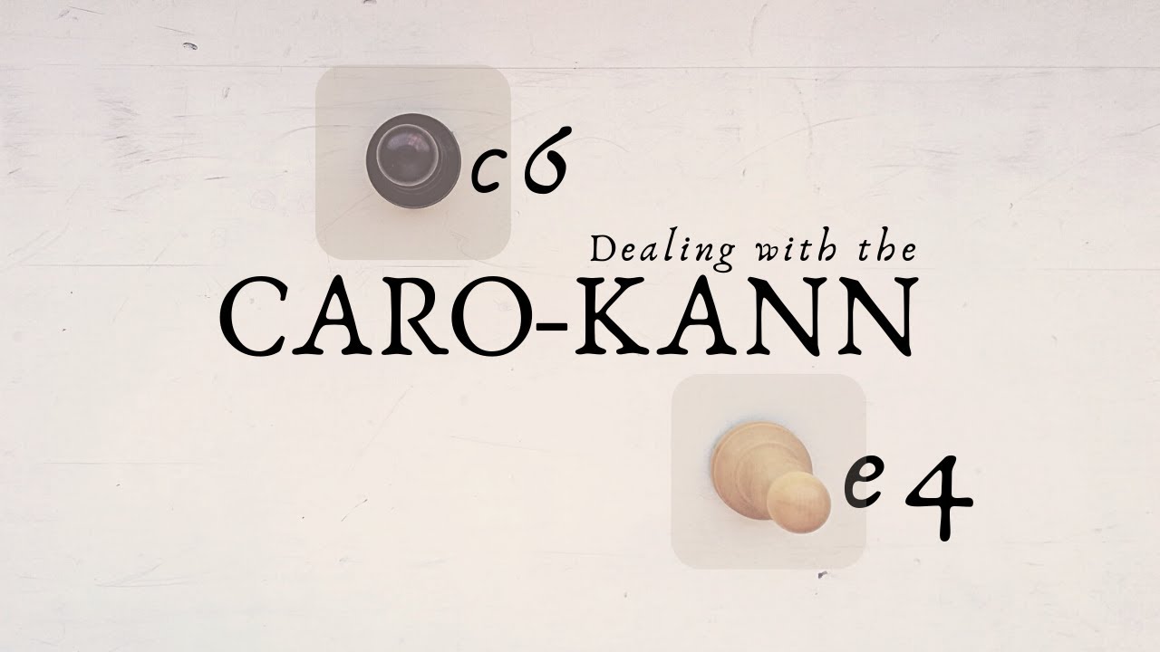 Here's my weapon against the Caro-Kann · Training Game