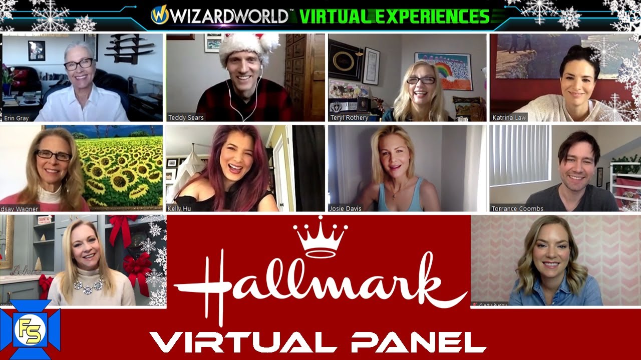 HALLMARK HOLIDAY MOVIES Panel - Wizard World Virtual Experiences 2020