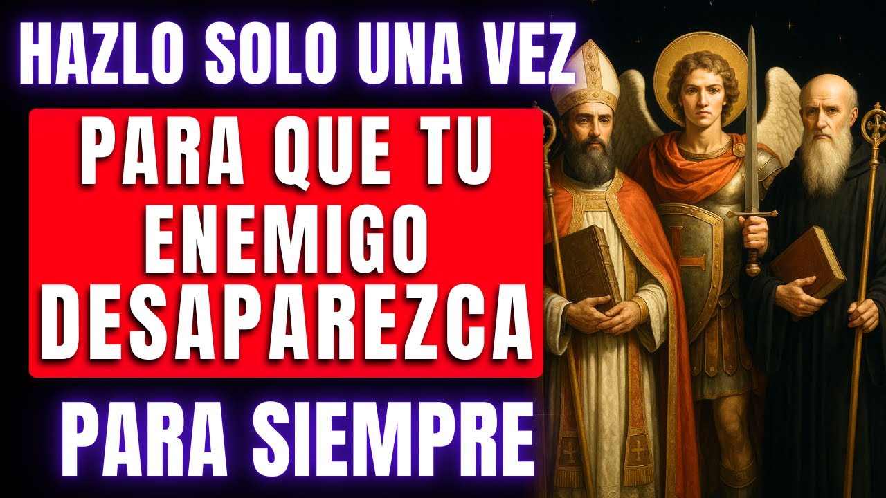 Oración poderosa contra magia, envidia, maldiciones y chismes –San Benito, San Miguel y San Cipriano
