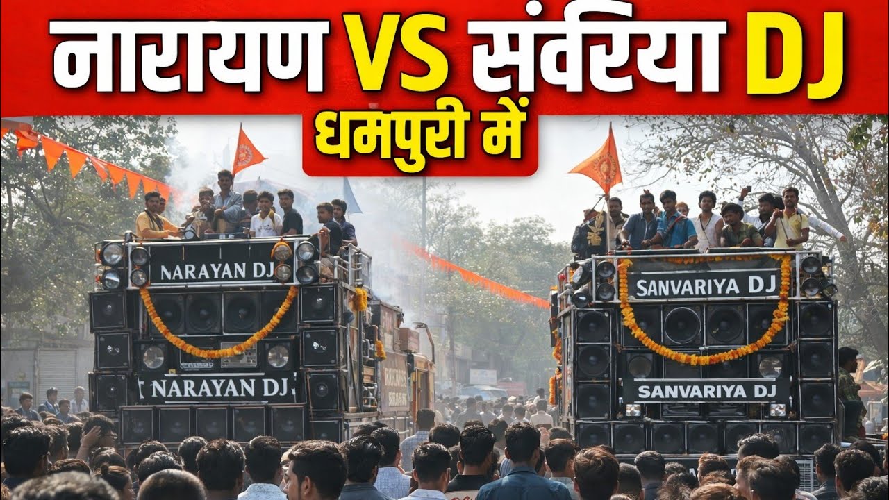 Dharmpuri mein Narayan Vs sanvariya DJ 😱😱😱🙏