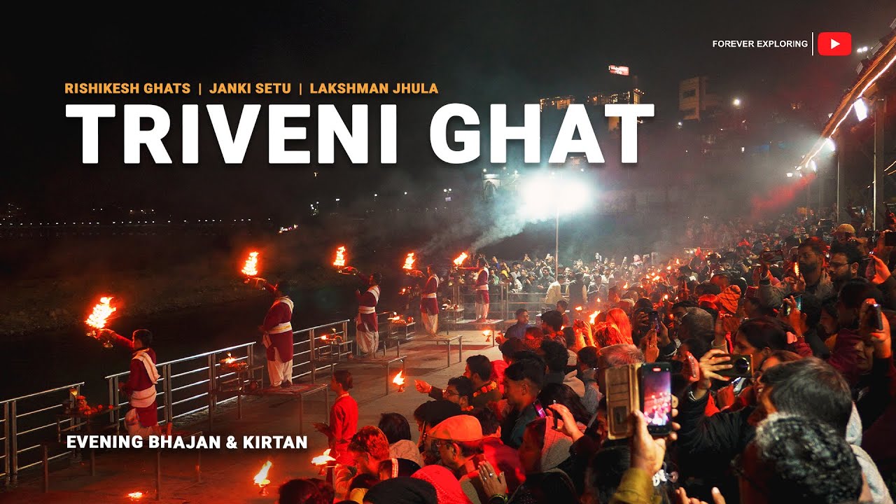 Ganga Aarti at Triveni Ghat Rishikesh | Rishikesh Ganga Aarti | Rishikesh | EP - 1