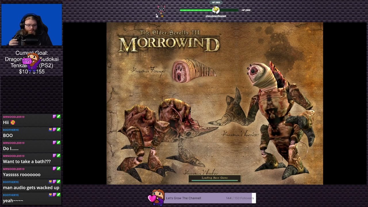 The Elder Scrolls III: Morrowind (Stream 24) | Stream Survives RPGs #1 (Twitch VOD)